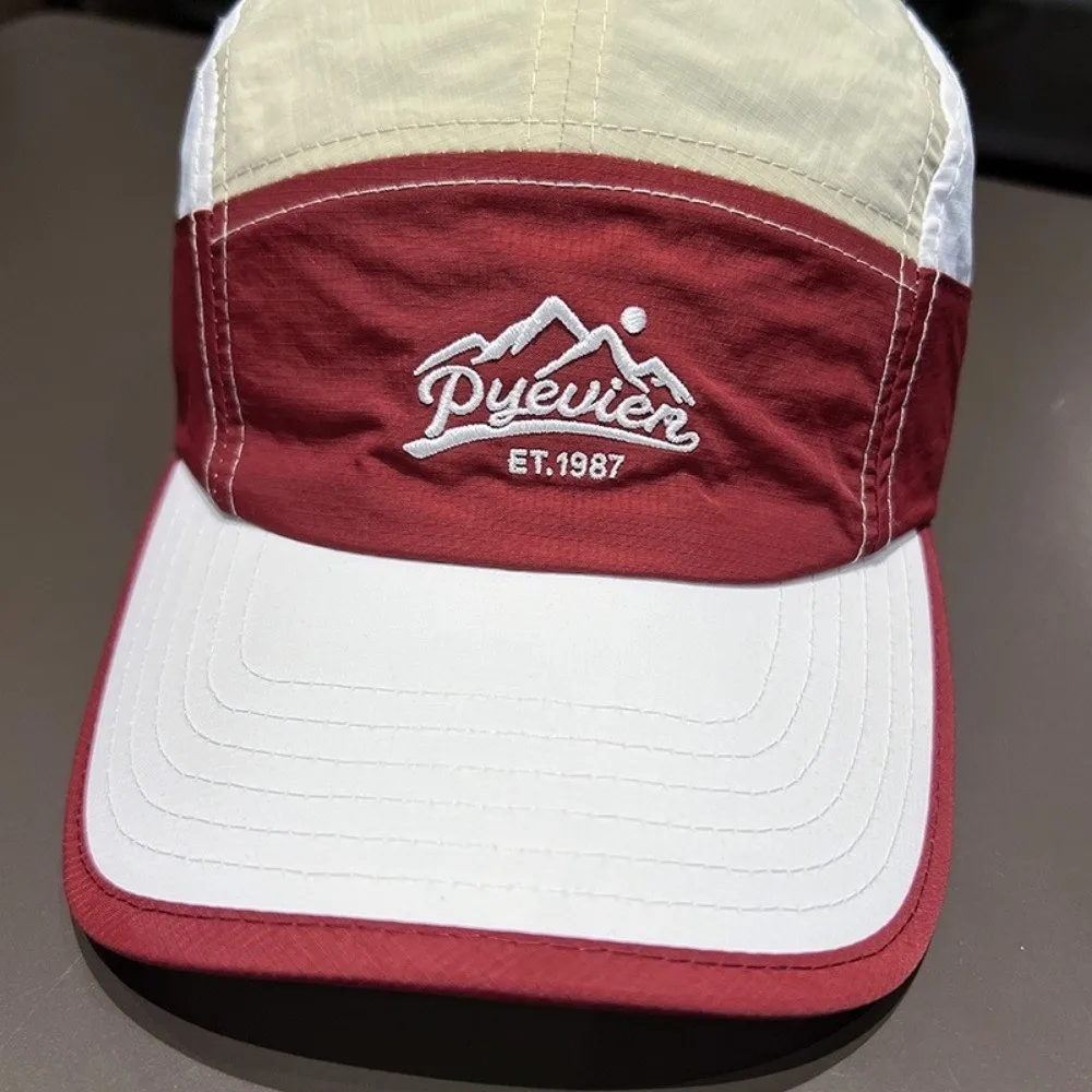 fashion Quick-dry 5-panel Baseball Cap letter Color-block duckbill cap Spring summer Breathable Thin Sunshade Hat for Men Women
fashion Quick-dry 5-panel Baseball Cap letter Color-block duckbill cap Spring summer Breathable Thin Sunshade Hat for Men Women