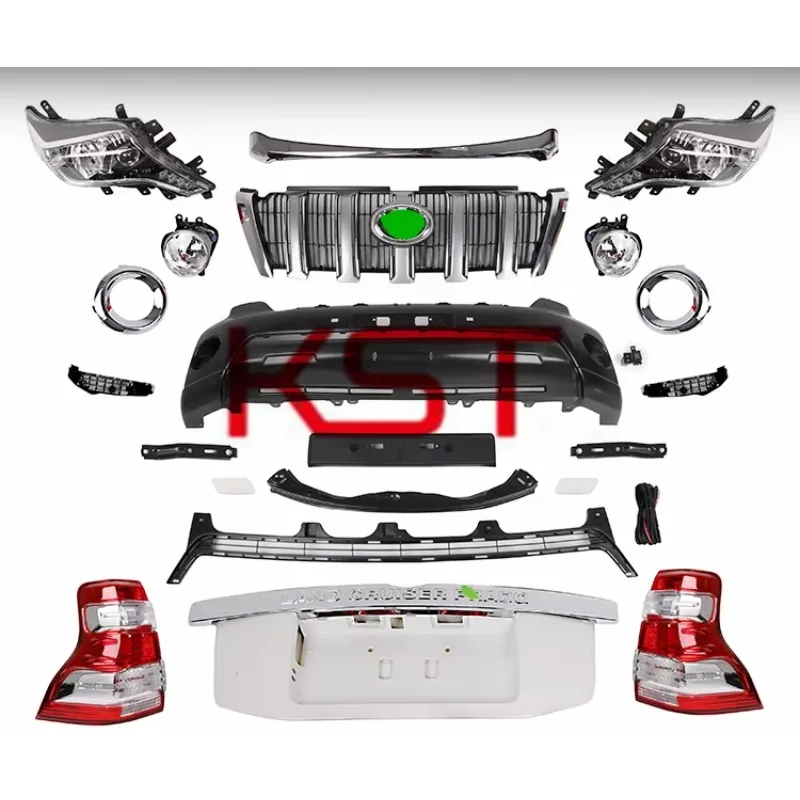 Factory Hot Selling For Land Cruiser Prado FJ150 Facelift Body Kit 2010 Upgrade to 2016 2018 2019
Factory Hot Selling For Land Cruiser Prado FJ150 Facelift Body Kit 2010 Upgrade to 2016 2018 2019