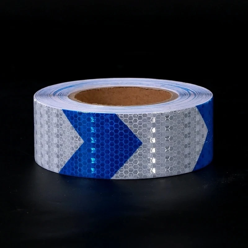 Arrow Reflective Stickers Blue-White 2inch*16FT Safety Tapes Self-Adhesive Conspicuity Warning Strips Reflectors Film For Trucks
Arrow Reflective Stickers Blue-White 2inch*16FT Safety Tapes Self-Adhesive Conspicuity Warning Strips Reflectors Film For Trucks