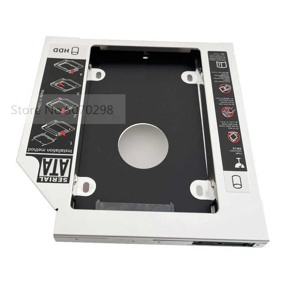 Universal Aluminum SATA 2nd Hard Drive HDD SSD Optical Caddy Frame For Samsung NP300V5Z NP300V5C np300v5zh NP300V5Z-S01RS
Universal Aluminum SATA 2nd Hard Drive HDD SSD Optical Caddy Frame For Samsung NP300V5Z NP300V5C np300v5zh NP300V5Z-S01RS