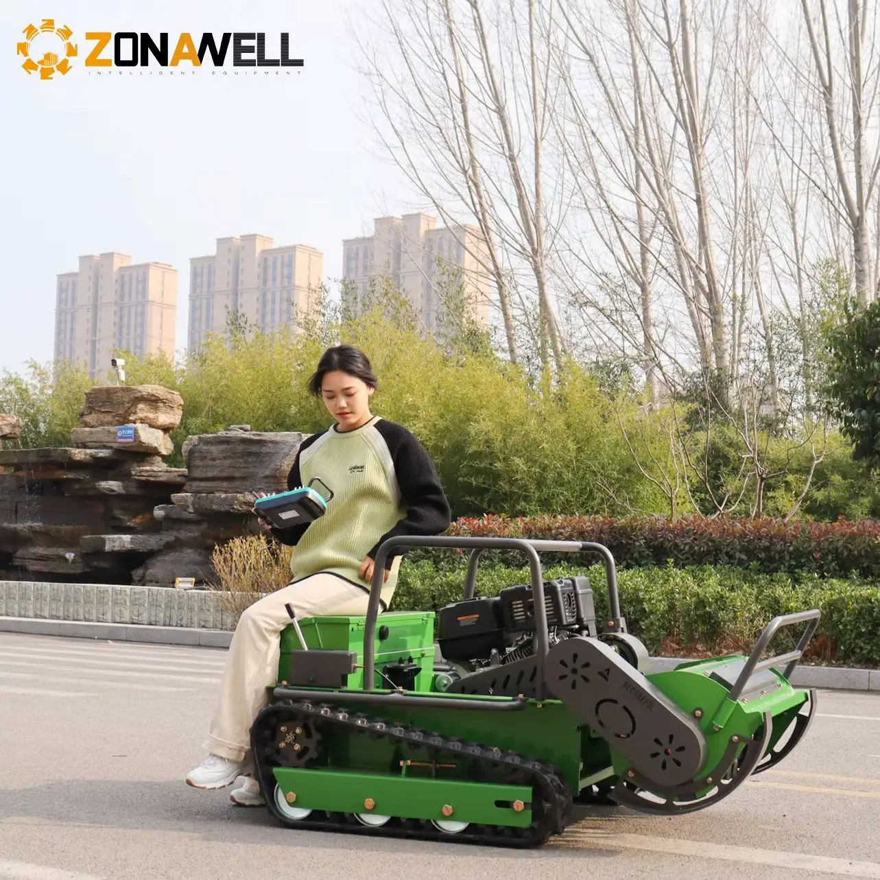Flail Diesel Mower — Forestry-Specific, Remote-Controlled, Industrial-Grade All-Terrain Mower (Suitable for Slopes, Mountainous
Flail Diesel Mower — Forestry-Specific, Remote-Controlled, Industrial-Grade All-Terrain Mower (Suitable for Slopes, Mountainous