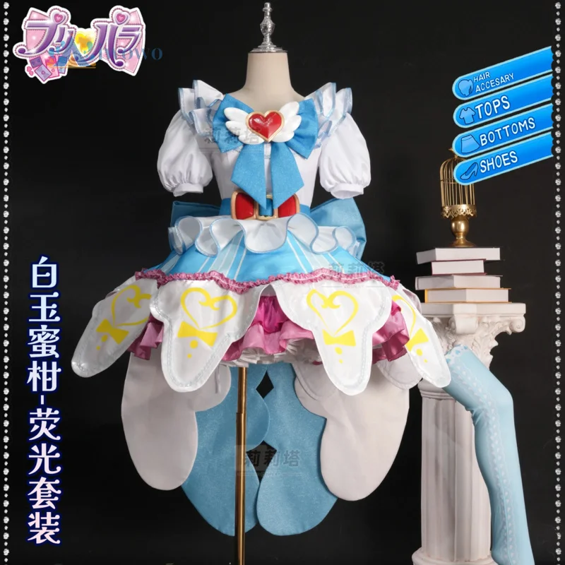 Новый аниме Pripara, костюм Ширатамы Микан, новое милое платье Лолиты, головные уборы для девочек, перчатки, женский рождественский комплект на Хэллоуин
Новый аниме Pripara, костюм Ширатамы Микан, новое милое платье Лолиты, головные уборы для девочек, перчатки, женский рождественский комплект на Хэллоуин