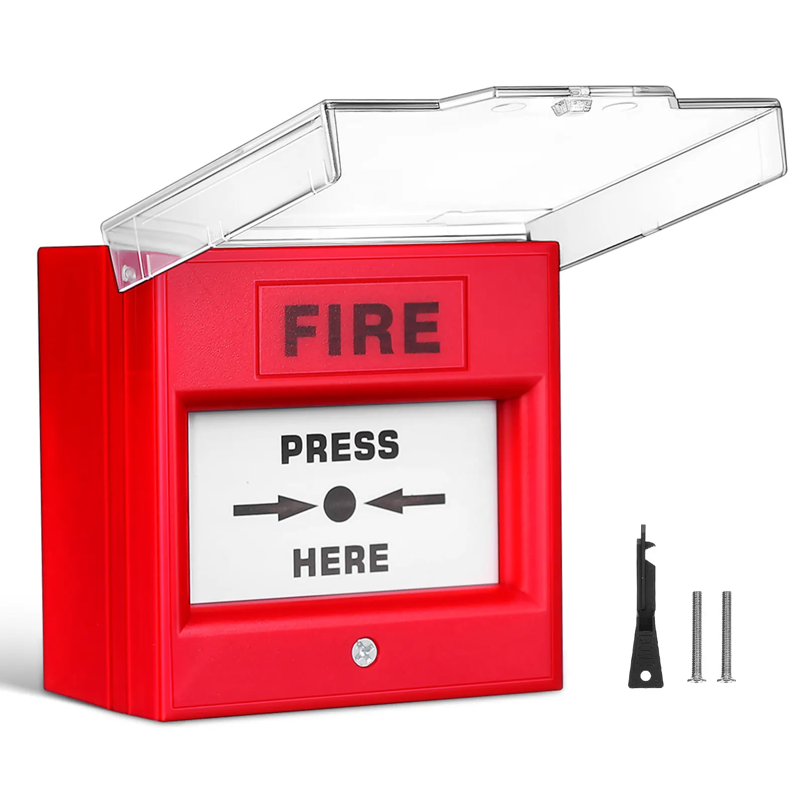 Emergency Alarm Button Broken Glass Fire Emergency Exit Release Button Electrical Access Control System Reliable
Emergency Alarm Button Broken Glass Fire Emergency Exit Release Button Electrical Access Control System Reliable