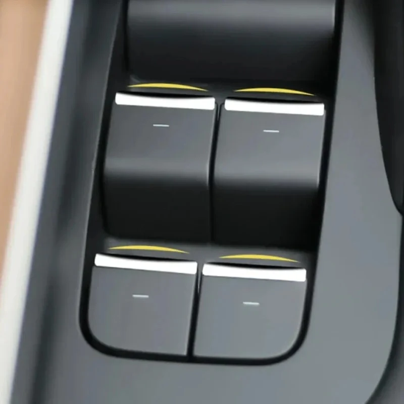 For Tesla Model Y/Y Juniper 2025 Door Window Lift Switch Button Trim Sticker Model 3/3 Highland 2025 Blink Decor Accessories
For Tesla Model Y/Y Juniper 2025 Door Window Lift Switch Button Trim Sticker Model 3/3 Highland 2025 Blink Decor Accessories