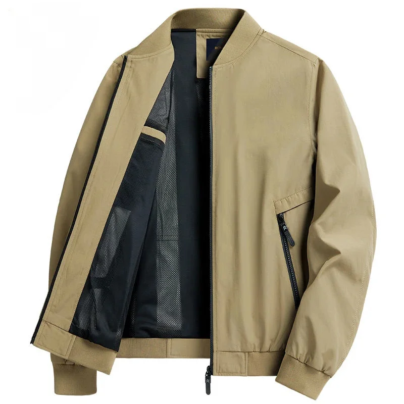 Bomber Jacket 2024 New Men Spring Autumn Fashion Casual Windproof Breathable Coats Outdoor Waterproof
Bomber Jacket 2024 New Men Spring Autumn Fashion Casual Windproof Breathable Coats Outdoor Waterproof