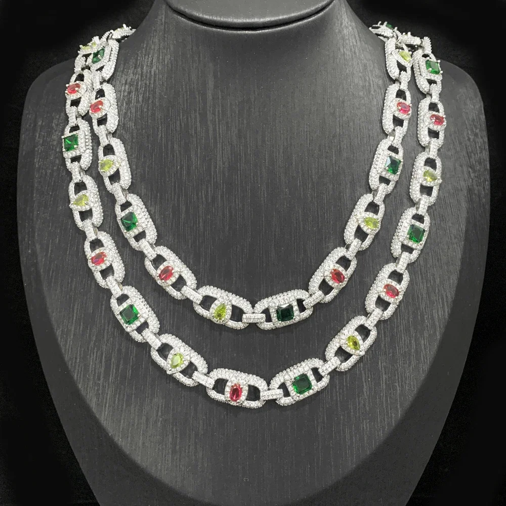 New Hollow Rectangle Number 8 Shape Chain Paved Square Green CZ Red Oval Yellow Water Drop Zircon Necklace Hip Hop Men Jewelry
New Hollow Rectangle Number 8 Shape Chain Paved Square Green CZ Red Oval Yellow Water Drop Zircon Necklace Hip Hop Men Jewelry