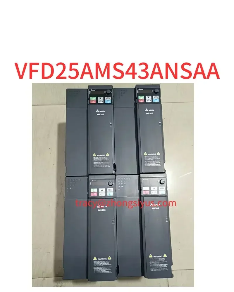 Second-hand inverter 11KW, VFD25AMS43ANSAA
Second-hand inverter 11KW, VFD25AMS43ANSAA