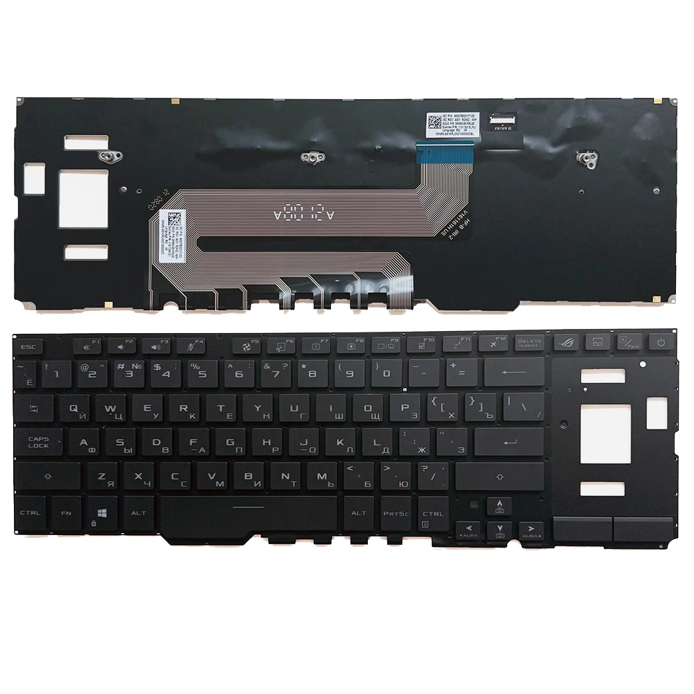 GX550 русская клавиатура с RGB-подсветкой для Asus ROG Zephyrus Duo 15 GX550 GX550LXS GX550LWS GX551 GX551Q GX551QM GX551QR GX551QS
GX550 русская клавиатура с RGB-подсветкой для Asus ROG Zephyrus Duo 15 GX550 GX550LXS GX550LWS GX551 GX551Q GX551QM GX551QR GX551QS