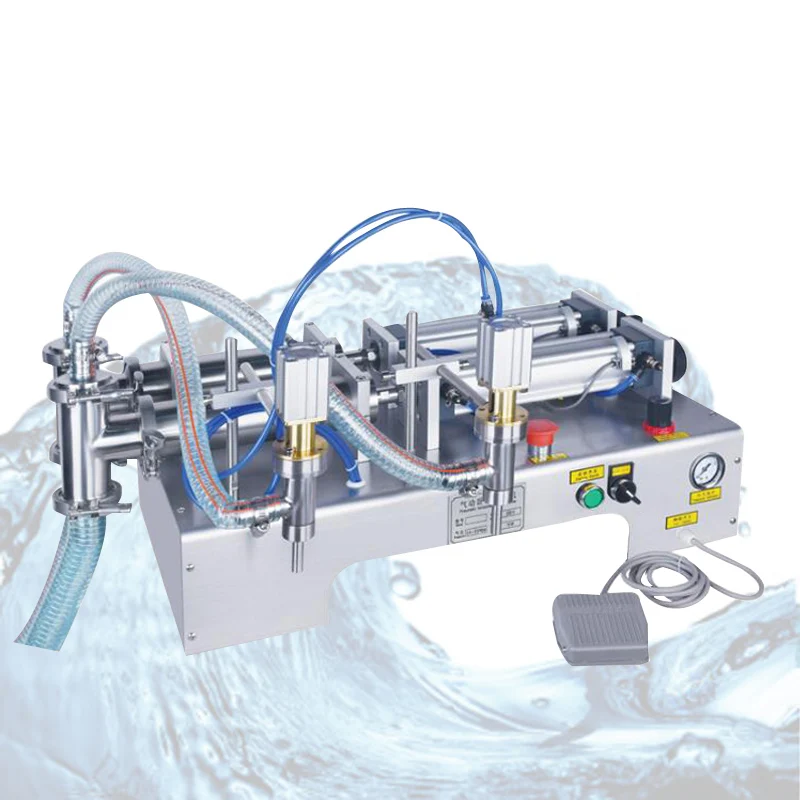 Pneumatic Liquid Filler Shampoo Gel Water Wine Milk Juice Vinegar Coffee Oil Drink Detergent Filling Machine
Pneumatic Liquid Filler Shampoo Gel Water Wine Milk Juice Vinegar Coffee Oil Drink Detergent Filling Machine