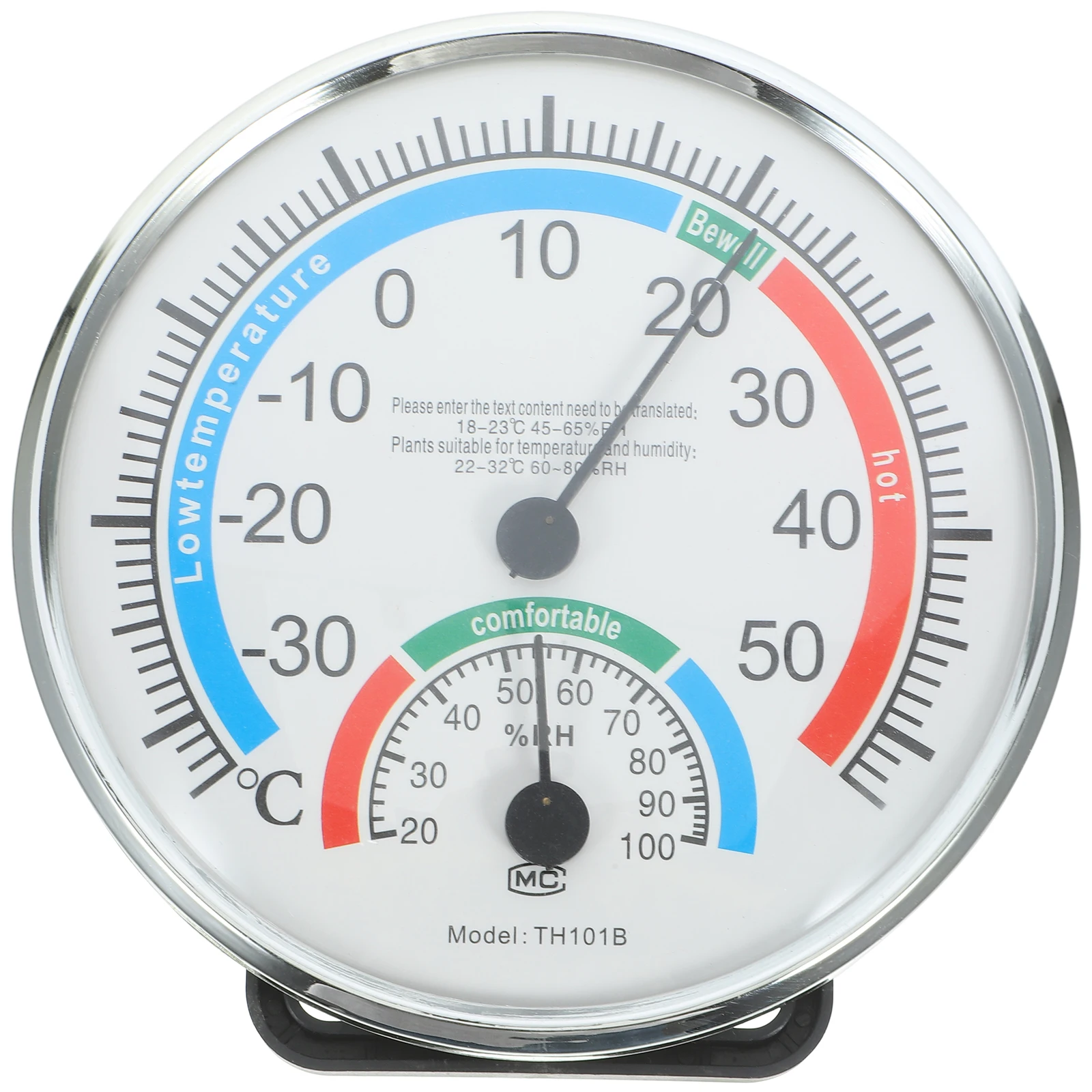 ABS Material Thermometer Hygrometer Indoor Outdoor Mini Garden Patio Temperature Humidity Gauge Wall Mountable Foldable Stand
ABS Material Thermometer Hygrometer Indoor Outdoor Mini Garden Patio Temperature Humidity Gauge Wall Mountable Foldable Stand
