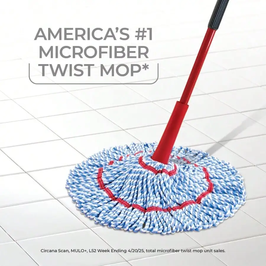 Microfiber Flat Floor Mop, Eliminates 99% Bacteria with Plain Water Only, Reusable Mop Pads for Kitchen, Bathroom and Living Room Cleaning
Microfiber Flat Floor Mop, Eliminates 99% Bacteria with Plain Water Only, Reusable Mop Pads for Kitchen, Bathroom and Living Room Cleaning