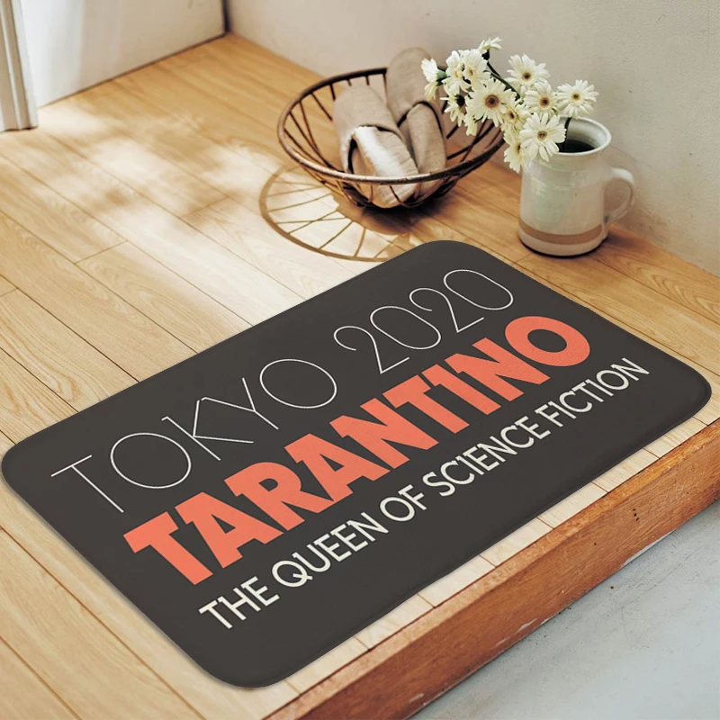 Doormat Entrance Door T-Tarantino Porch Foot Mat Non-slip Kitchen Living Room Floor Carpet Balcony Bedroom Rug Home Decor Items
Doormat Entrance Door T-Tarantino Porch Foot Mat Non-slip Kitchen Living Room Floor Carpet Balcony Bedroom Rug Home Decor Items