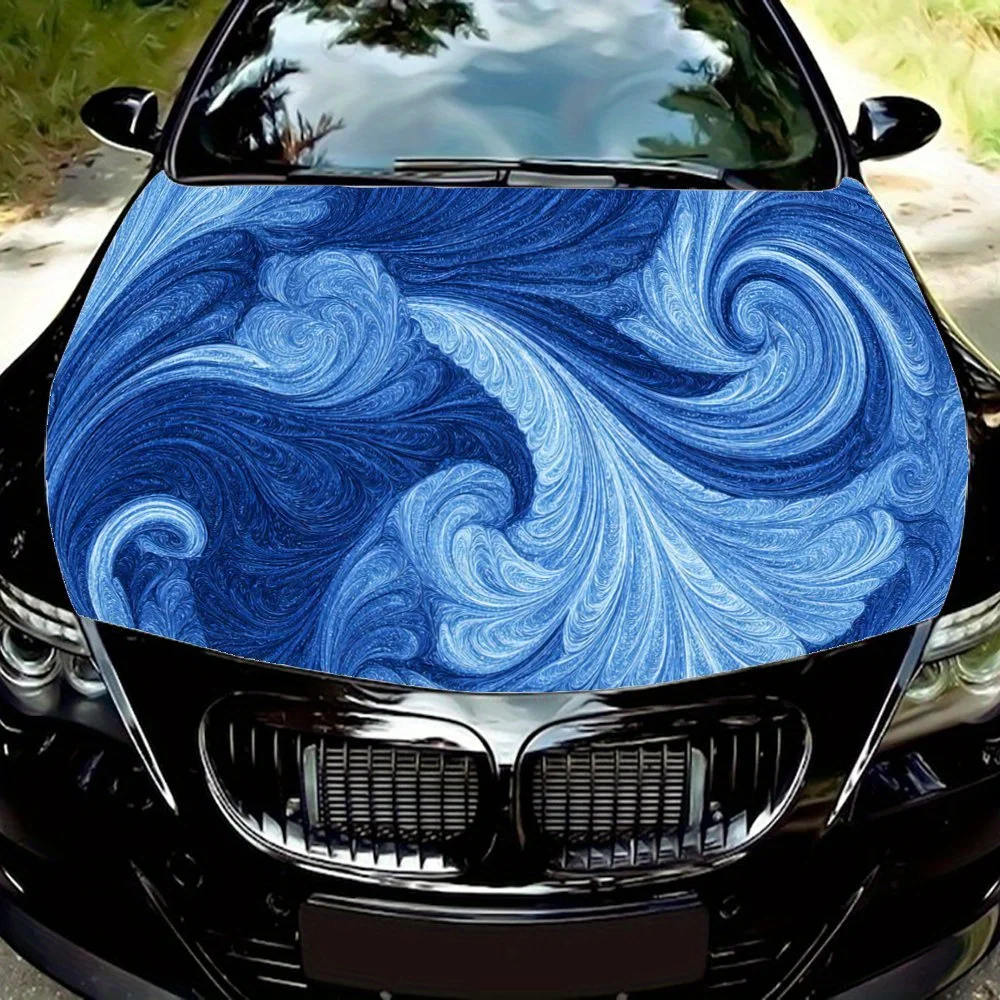 Beautiful Blue Swirl Pattern Decal stickers for car hoods, stickers for decorating car covers, and vinyl wraps suitable for cars
Beautiful Blue Swirl Pattern Decal stickers for car hoods, stickers for decorating car covers, and vinyl wraps suitable for cars