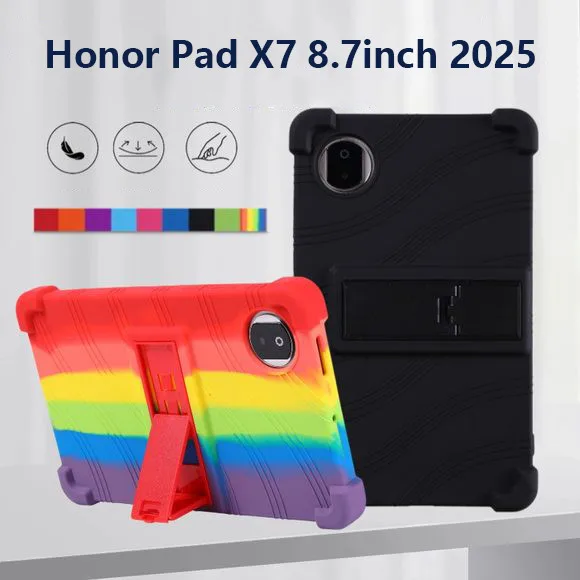 Shockproof Case For Huawei Honor Pad X7 8.7 inch 2025 Soft Silicone Adjustable Stand Tablet Cover
Shockproof Case For Huawei Honor Pad X7 8.7 inch 2025 Soft Silicone Adjustable Stand Tablet Cover