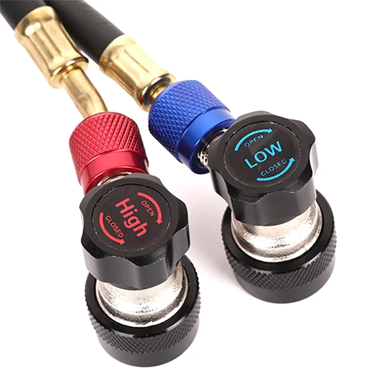 A51K-R134A A/C AC Compressor R-134A Manual Quick Coupler Adapter Air Condition 1/4 SAE Connectors Accessories
A51K-R134A A/C AC Compressor R-134A Manual Quick Coupler Adapter Air Condition 1/4 SAE Connectors Accessories