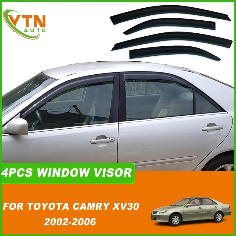For Toyota Camry XV30 2002 2003 2004 2005 2006 Car Window Visors Weathershields Wind Rain Guard Visor Rain Guard
For Toyota Camry XV30 2002 2003 2004 2005 2006 Car Window Visors Weathershields Wind Rain Guard Visor Rain Guard