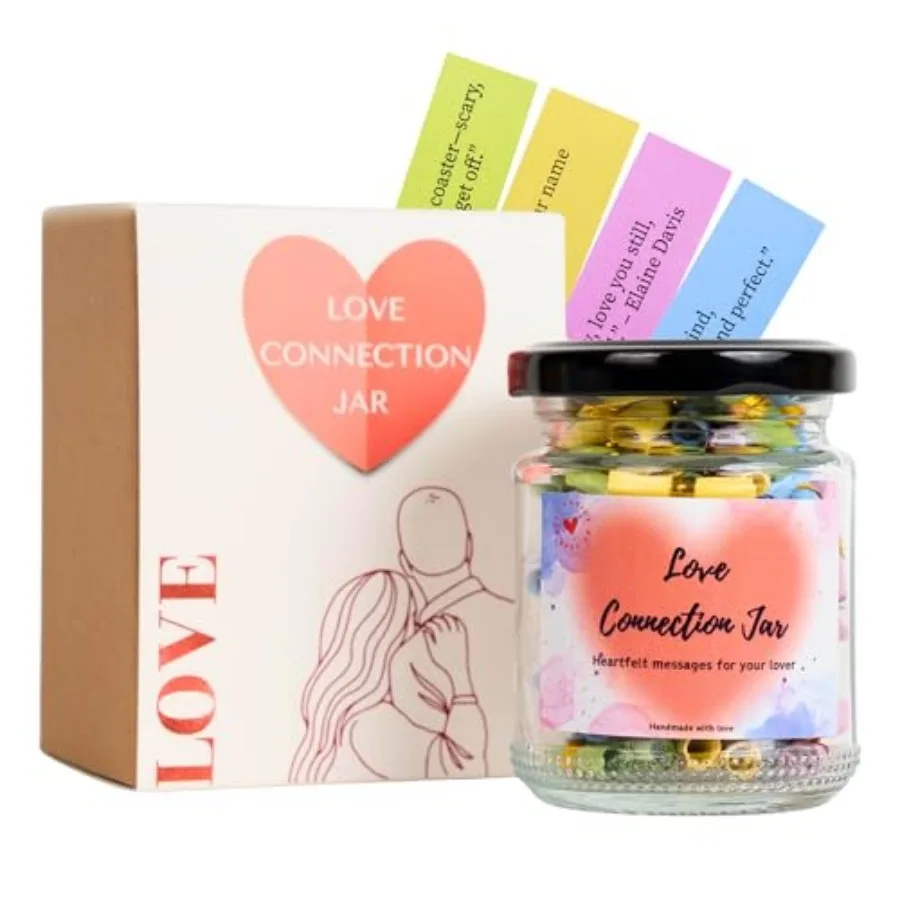90 PCS Love Notes Jar, Long Distance Relationship Gift, Valentines Day Gifts For Him and Her, Plastic Jar with Plastic Lid,,Sol
90 PCS Love Notes Jar, Long Distance Relationship Gift, Valentines Day Gifts For Him and Her, Plastic Jar with Plastic Lid,,Sol