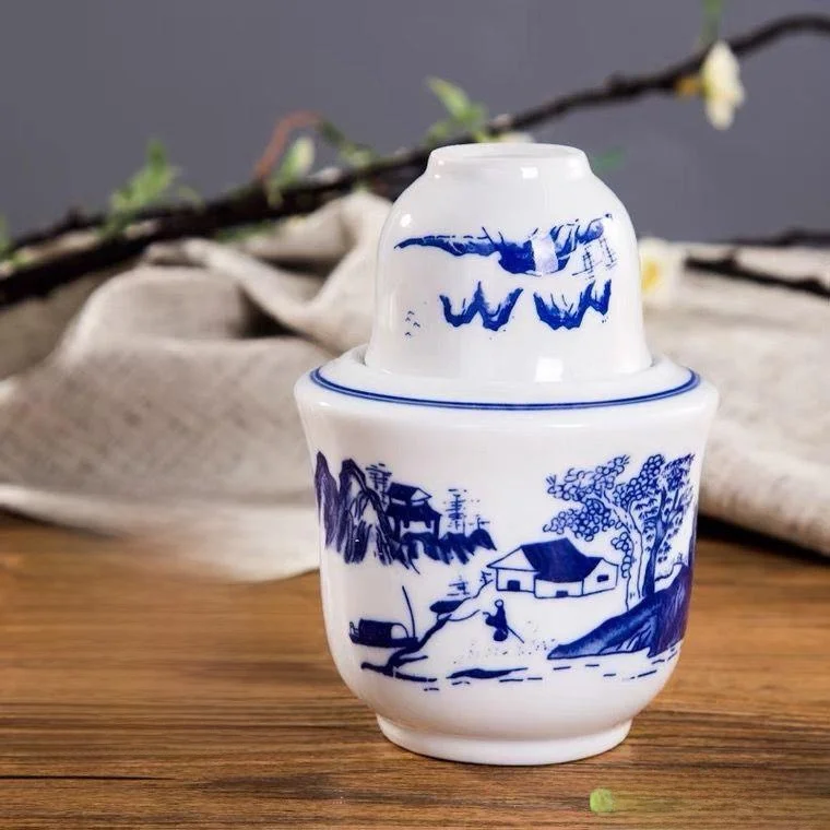 Retro Ceramic Liquor Pot Traditional Chinese Style Home Use Yellow Wine Warmer Set Complete Drinking Utensils for Baijiu And ...
Retro Ceramic Liquor Pot Traditional Chinese Style Home Use Yellow Wine Warmer Set Complete Drinking Utensils for Baijiu And ...