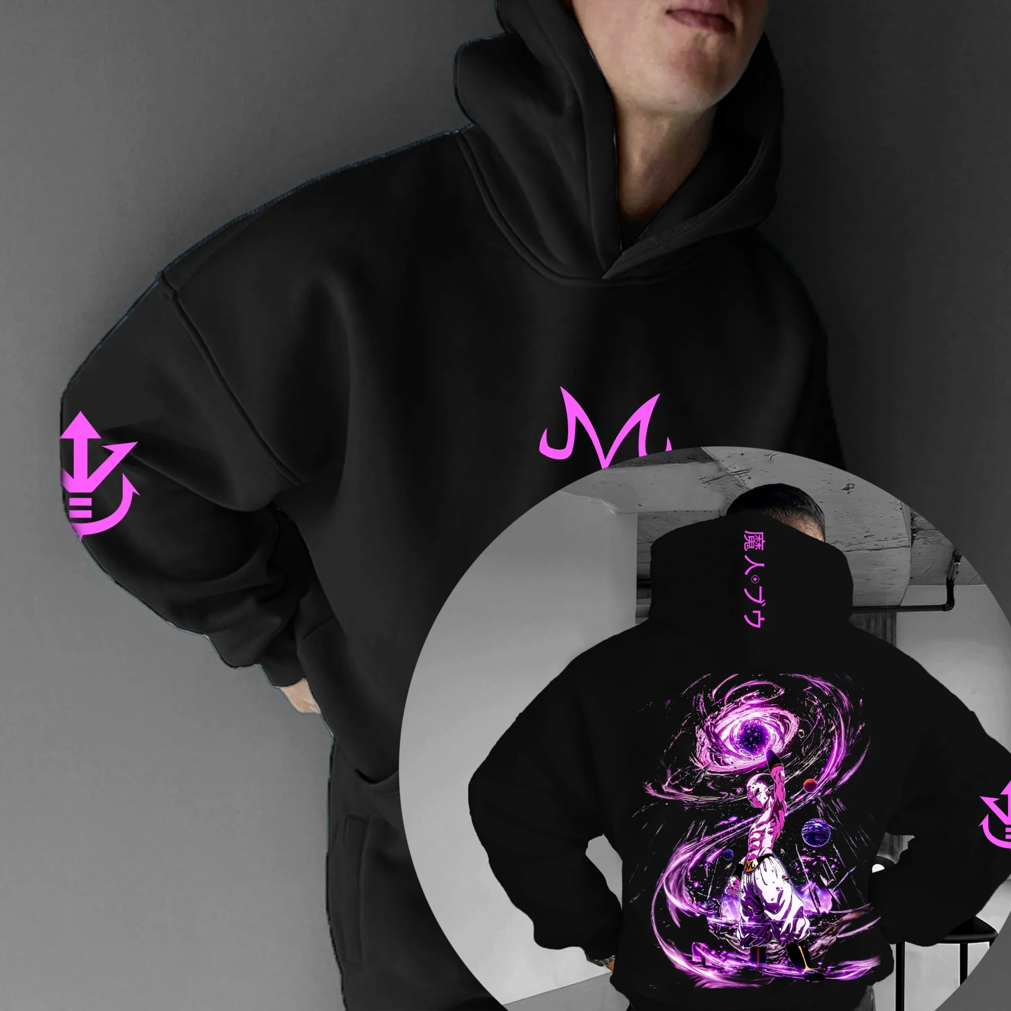 Одежда для родителей и детей Dragon Ball, осенне-зимняя японская толстовка с капюшоном Hotblooded Animation, классический мужской и женский топ
Одежда для родителей и детей Dragon Ball, осенне-зимняя японская толстовка с капюшоном Hotblooded Animation, классический мужской и женский топ