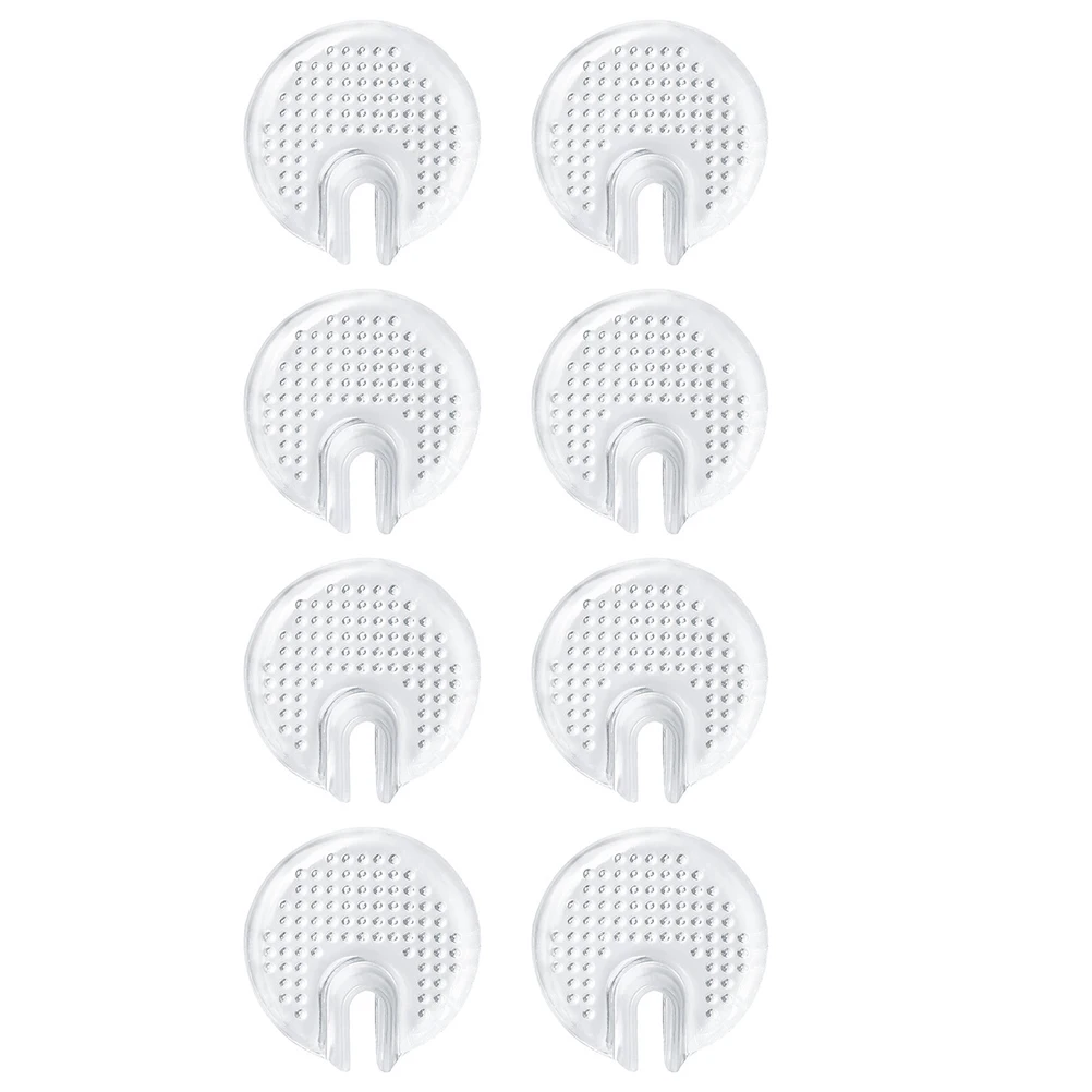 4 Pairs Anti Slip Gel Pads for Ladies Slippers Self Adhesive Comfortable Forefoot Protective Mat Breathable
4 Pairs Anti Slip Gel Pads for Ladies Slippers Self Adhesive Comfortable Forefoot Protective Mat Breathable