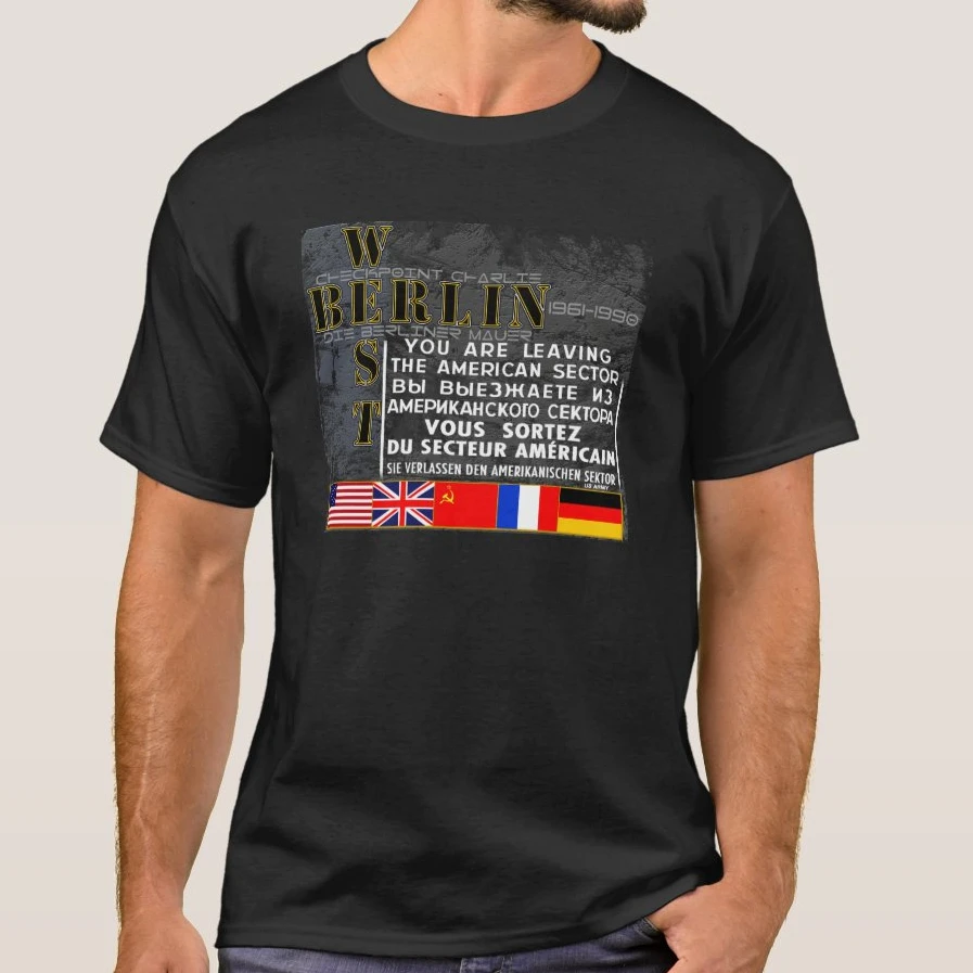 Cool Design West Berlin - Die Berliner Mauer Mens T-Shirt. Summer Cotton Short Sleeve O-Neck T Shirt New S-3XL
Cool Design West Berlin - Die Berliner Mauer Mens T-Shirt. Summer Cotton Short Sleeve O-Neck T Shirt New S-3XL