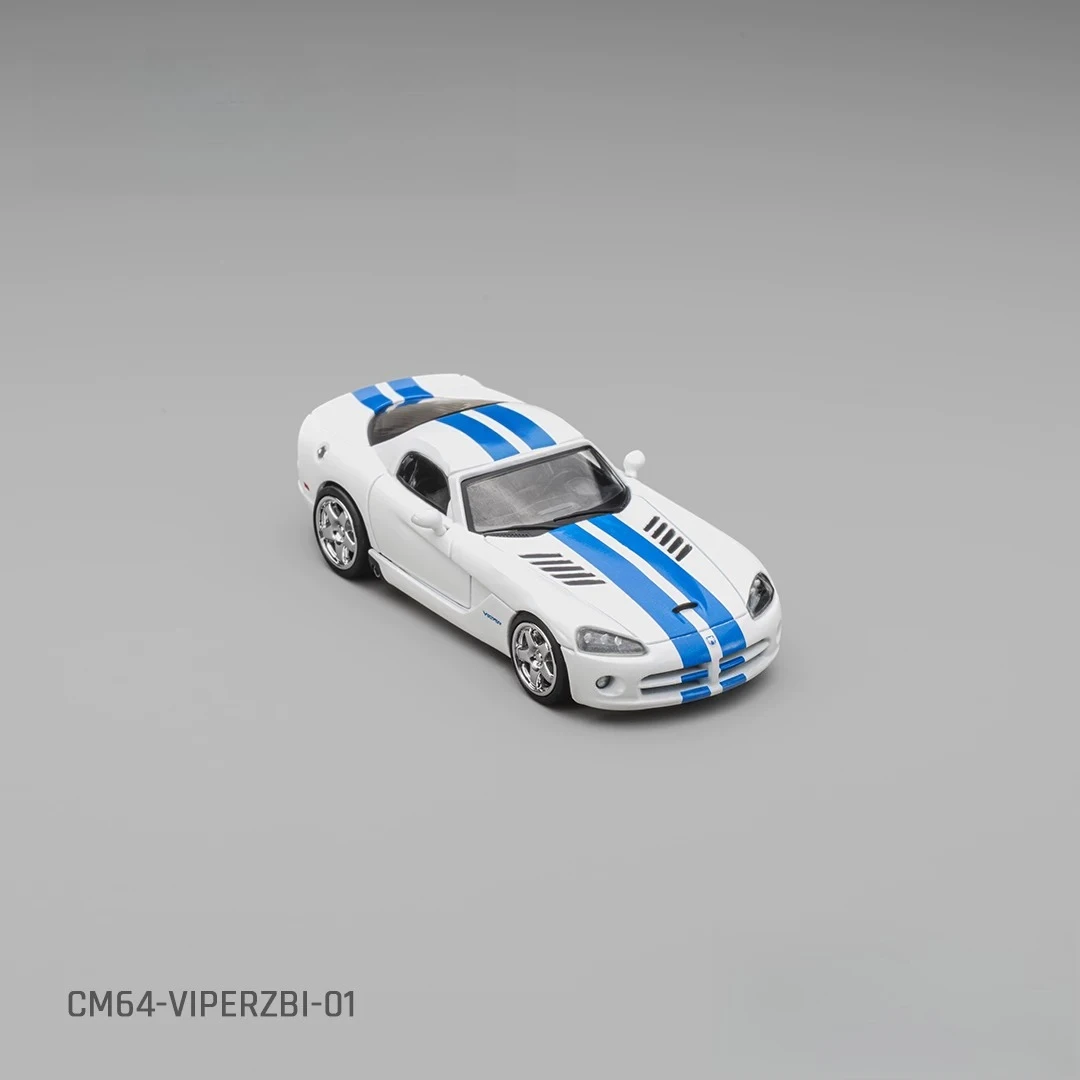 CM 1:64 Viper ZBI White and Blue Livery Diecast Model Car Pre-sale
CM 1:64 Viper ZBI White and Blue Livery Diecast Model Car Pre-sale