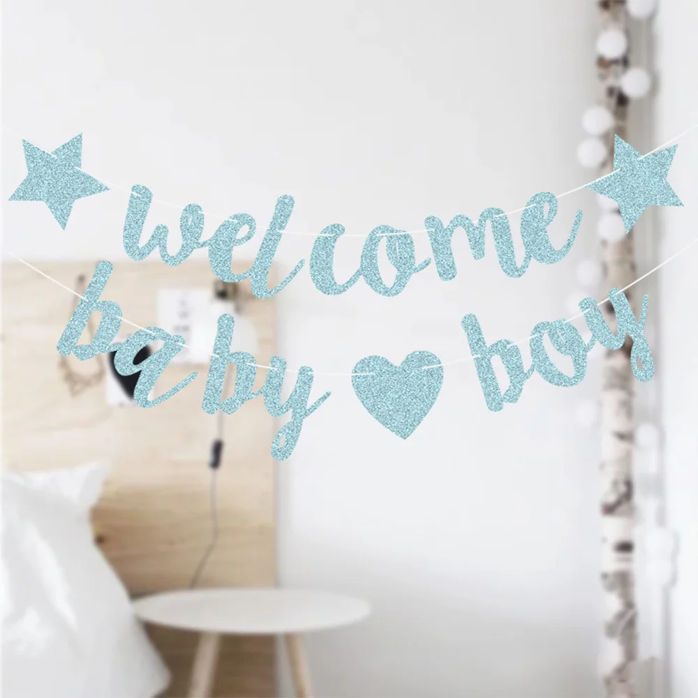Baby Shower Oh Baby Welcome Baby Boy Banner Gender Reveal Party Decoration Supplies
Baby Shower Oh Baby Welcome Baby Boy Banner Gender Reveal Party Decoration Supplies