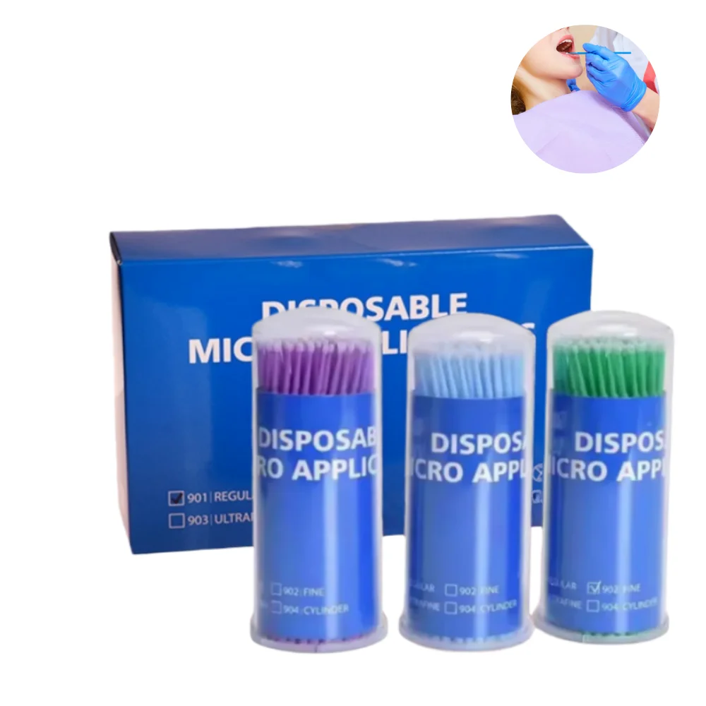 4-бутылочный одноразовый набор кистей для аппликатора зубов S/M/L, универсальные микронасадки для ухода за полостью рта и чистки, стоматологические расходные материалы
4-бутылочный одноразовый набор кистей для аппликатора зубов S/M/L, универсальные микронасадки для ухода за полостью рта и чистки, стоматологические расходные материалы