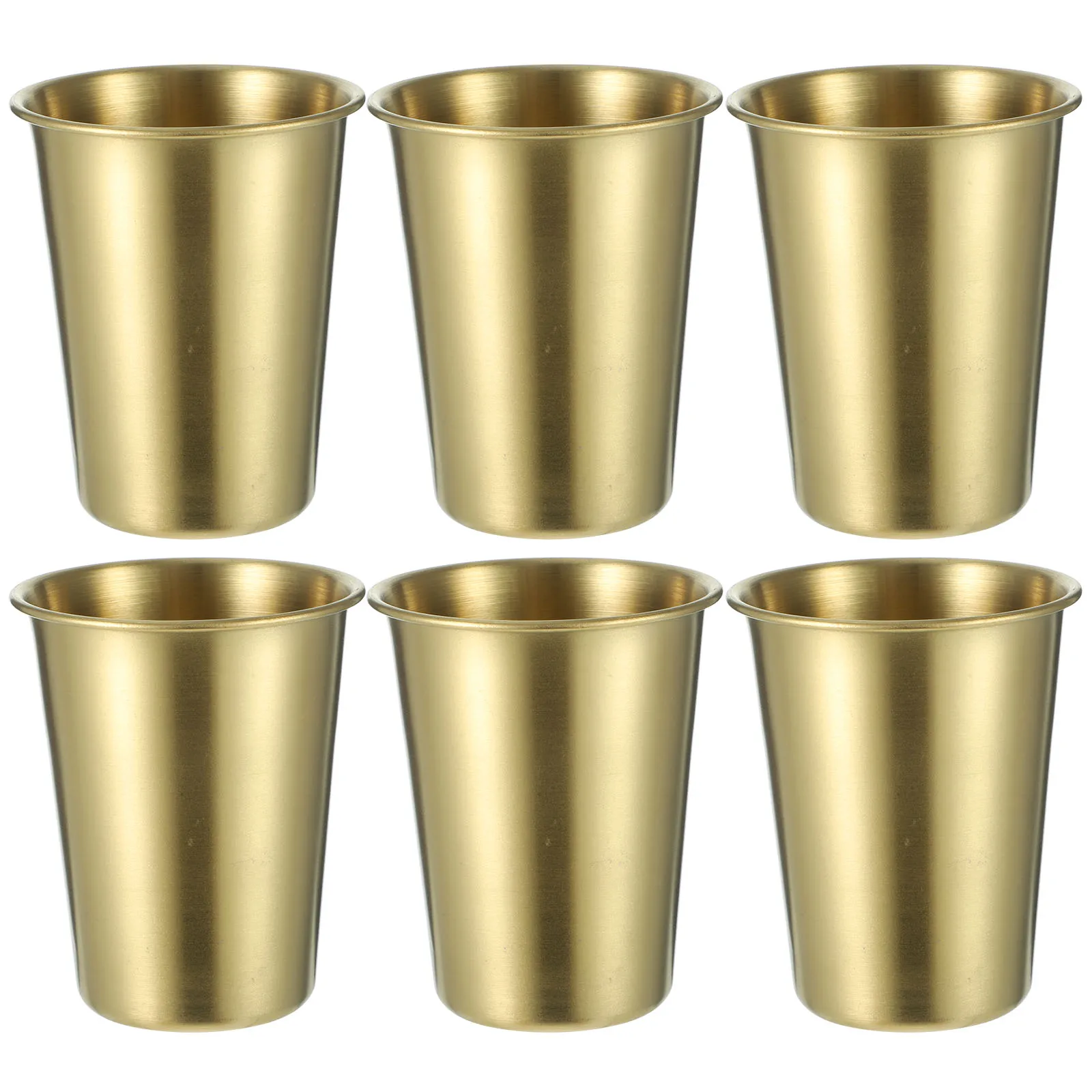 6 pcs Gold Stainless Steel Water Stainless Steel Cups For Juice Cups 350ml Reusable Coffee Beer Drink Mugs Set Kitchen
6 pcs Gold Stainless Steel Water Stainless Steel Cups For Juice Cups 350ml Reusable Coffee Beer Drink Mugs Set Kitchen