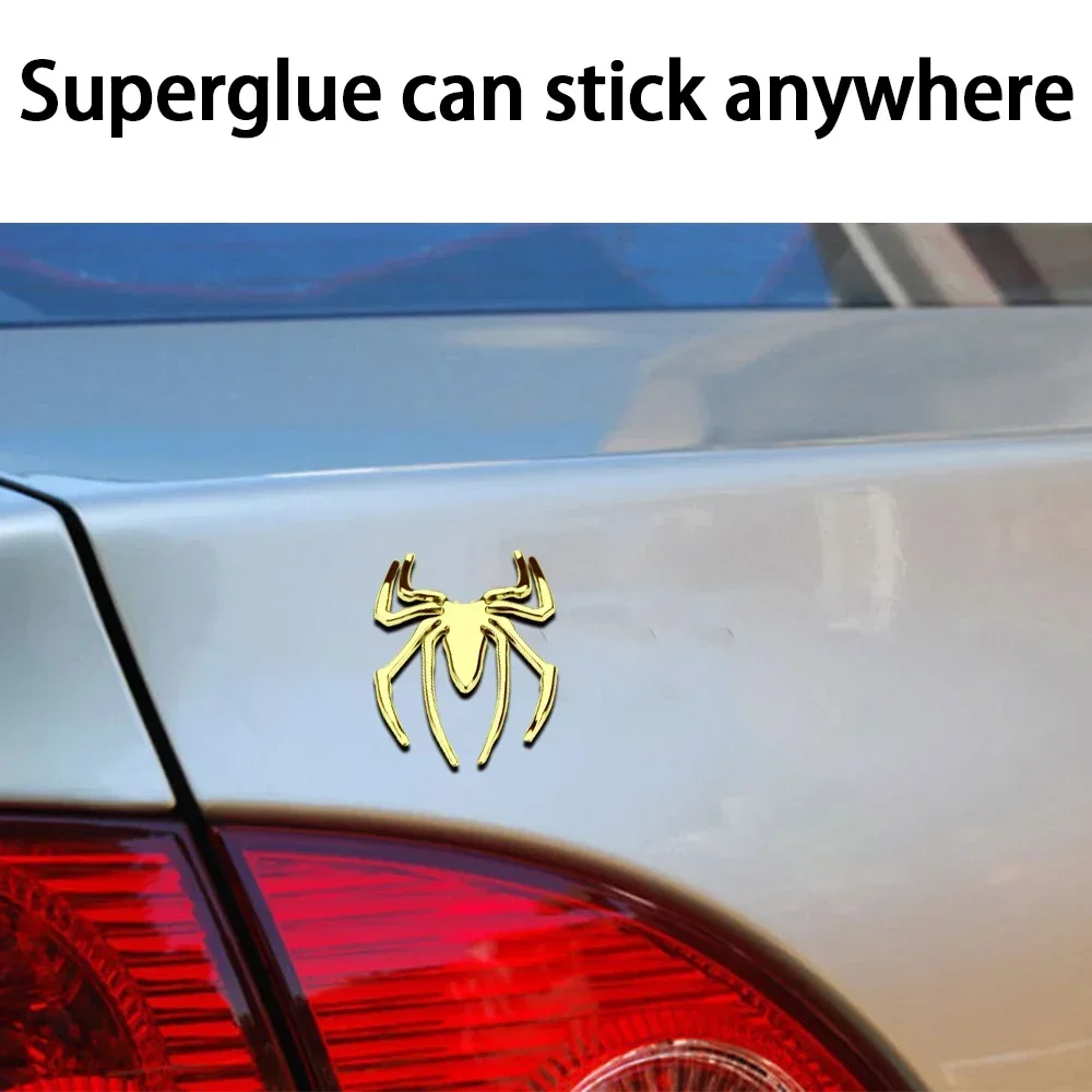 3D Car Sticker Metal Spider Shape Emblem Chrome Car Truck Motor Decal Hide Scratch Sticker Gold Silver Metallic Texture Sticker
3D Car Sticker Metal Spider Shape Emblem Chrome Car Truck Motor Decal Hide Scratch Sticker Gold Silver Metallic Texture Sticker