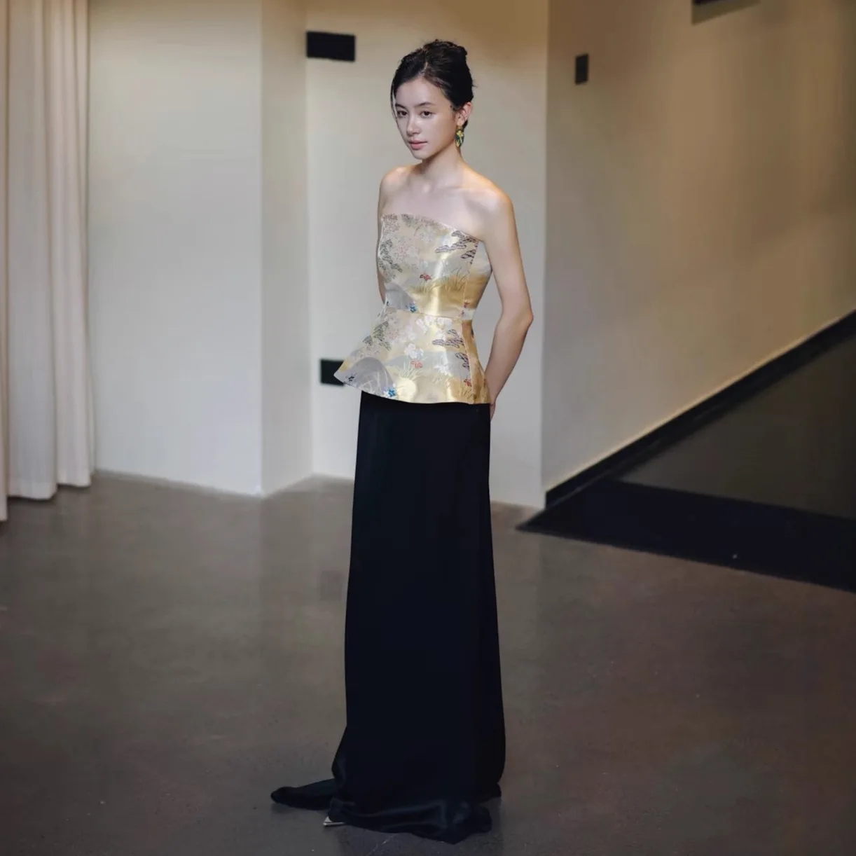 Elegant Black Evening Dress Women's Wedding Ceremony Robe Luxury Minimalist Strapless Gown for Banquet And Drinks Toast
Elegant Black Evening Dress Women's Wedding Ceremony Robe Luxury Minimalist Strapless Gown for Banquet And Drinks Toast