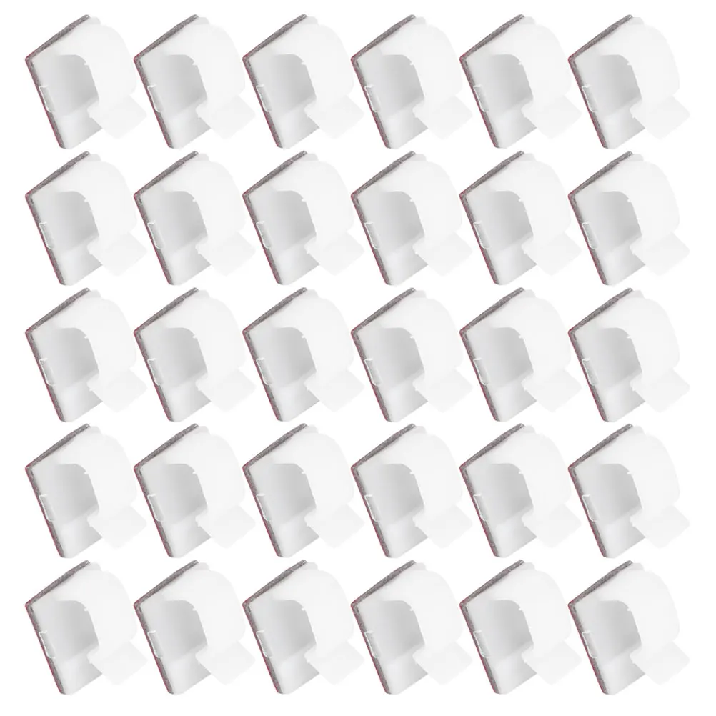120pcs Self-Adhesive Cable Clips Wall Mount Cord Organizer For Office Home Car Wire Management Easy Installation Cable Clip
120pcs Self-Adhesive Cable Clips Wall Mount Cord Organizer For Office Home Car Wire Management Easy Installation Cable Clip
