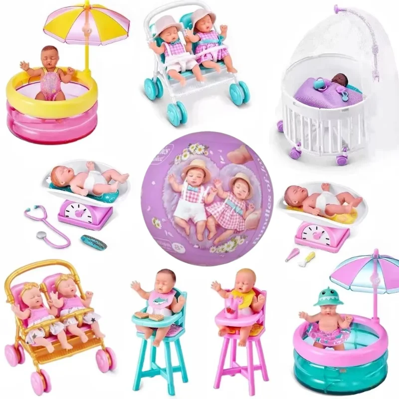 ZURU Baby Ball Second Generation Five Times Surprise Ball Miniature Simulation Role-Playing Toy Stroller Baby Car Blind Box Toy
ZURU Baby Ball Second Generation Five Times Surprise Ball Miniature Simulation Role-Playing Toy Stroller Baby Car Blind Box Toy