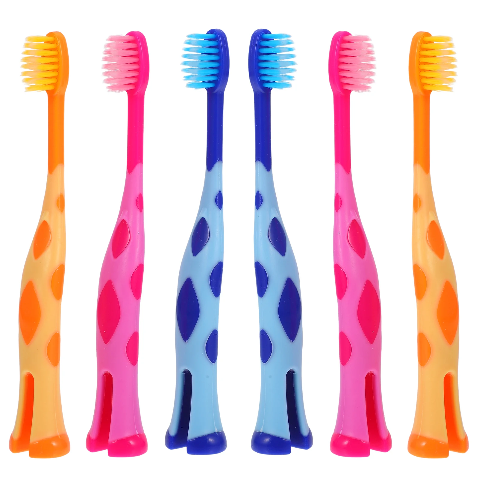 6pcs Cartoon Deer Toothbrush Kids Soft Bristles Toddler Teeth Brush Children Bright Colors Safe al Care Dental Hygiene
6pcs Cartoon Deer Toothbrush Kids Soft Bristles Toddler Teeth Brush Children Bright Colors Safe al Care Dental Hygiene