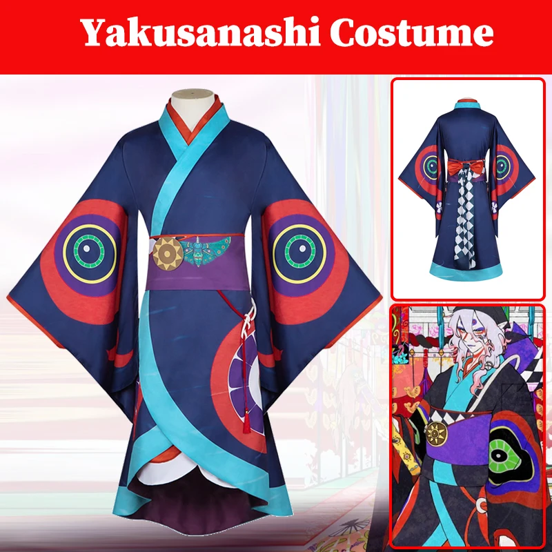 Anime Mononoke Yakusanashi Cosplay Costume Men Adult Kimono Robe Clothing Male Disguise Roleplay Halloween Carnival Party Suits
Anime Mononoke Yakusanashi Cosplay Costume Men Adult Kimono Robe Clothing Male Disguise Roleplay Halloween Carnival Party Suits
