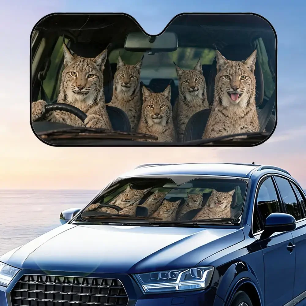 Animal Lynx Driving Sun Visor Foldable Universal Car Windshield Sun Shade UV Protection Heat Insulation Foldable Cover
Animal Lynx Driving Sun Visor Foldable Universal Car Windshield Sun Shade UV Protection Heat Insulation Foldable Cover