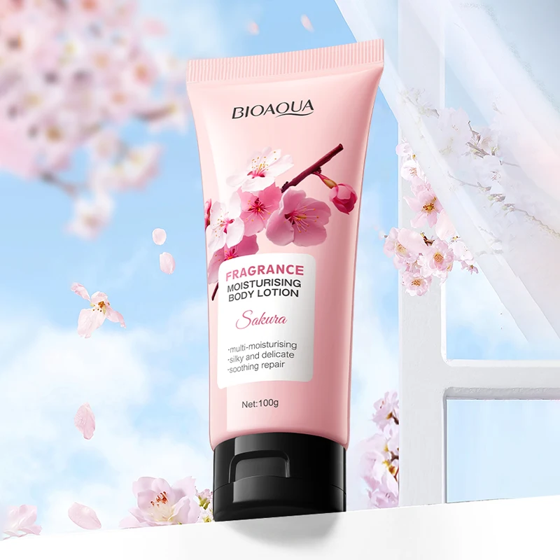 Sakura Fragrance Moisturizing Body Lotion Whitening Brightning Deep Moisturizing Body beauty skincare product 
Sakura Fragrance Moisturizing Body Lotion Whitening Brightning Deep Moisturizing Body beauty skincare product