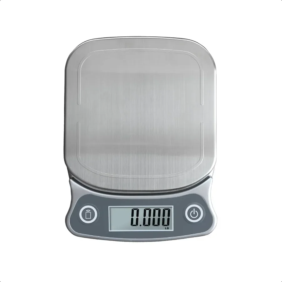 Eat Smart ESKS10 Precision Elite Digital Kitchen Scale 15 lb. Capacity UltraBright Display and Stainl Steel Platform
Eat Smart ESKS10 Precision Elite Digital Kitchen Scale 15 lb. Capacity UltraBright Display and Stainl Steel Platform