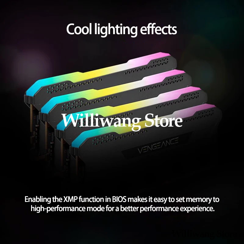 Original DDR4 16G 32G 4000MHZ Memory module desktop RGB light bar Fourth Generation Overclocking Memory Module
Original DDR4 16G 32G 4000MHZ Memory module desktop RGB light bar Fourth Generation Overclocking Memory Module