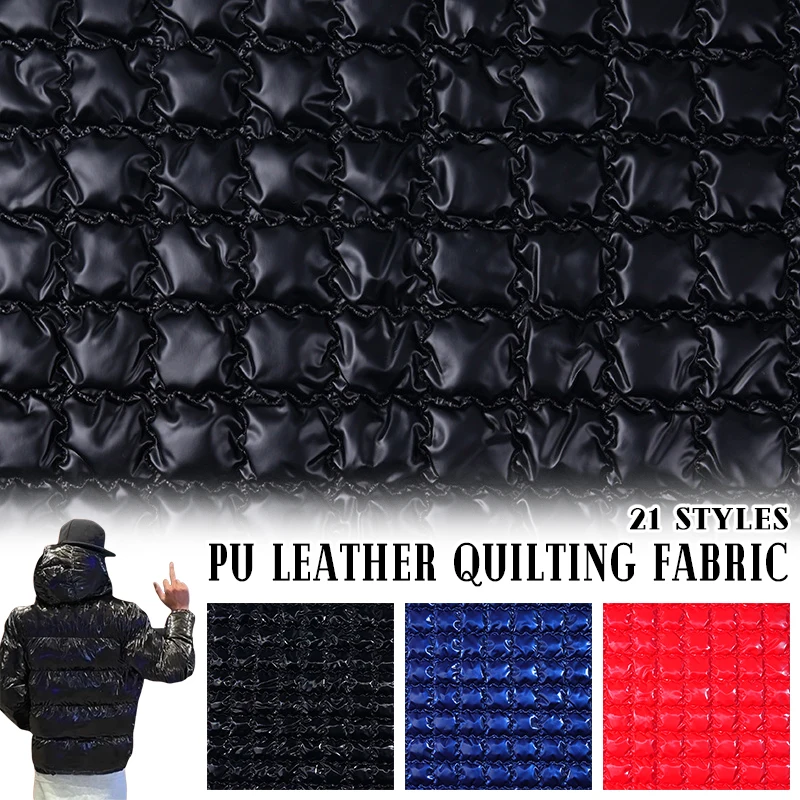 Waterproof PU Polyester Quilting Fabric Shiny Embossing Cotton-padded Fabric For Sewing Jacket Bags Furniture Upholstery
Waterproof PU Polyester Quilting Fabric Shiny Embossing Cotton-padded Fabric For Sewing Jacket Bags Furniture Upholstery