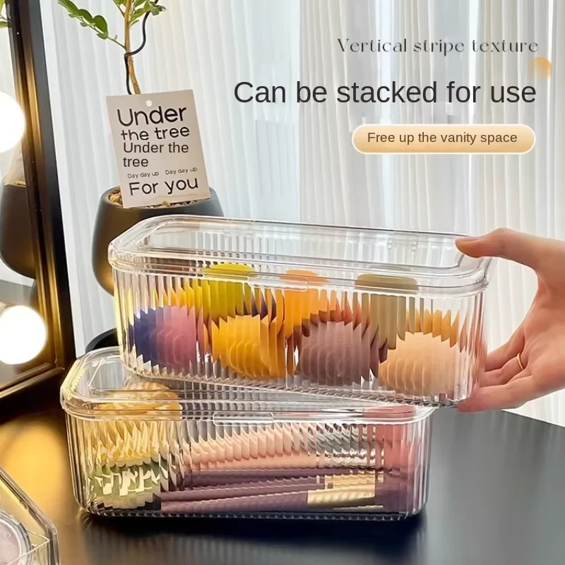 Replaceable Powder Puff Storage Box Desktop Cosmetic Brush Lipstick Dust-proof Egg Storage Air Cushion Dresser for Food Beauty
Replaceable Powder Puff Storage Box Desktop Cosmetic Brush Lipstick Dust-proof Egg Storage Air Cushion Dresser for Food Beauty