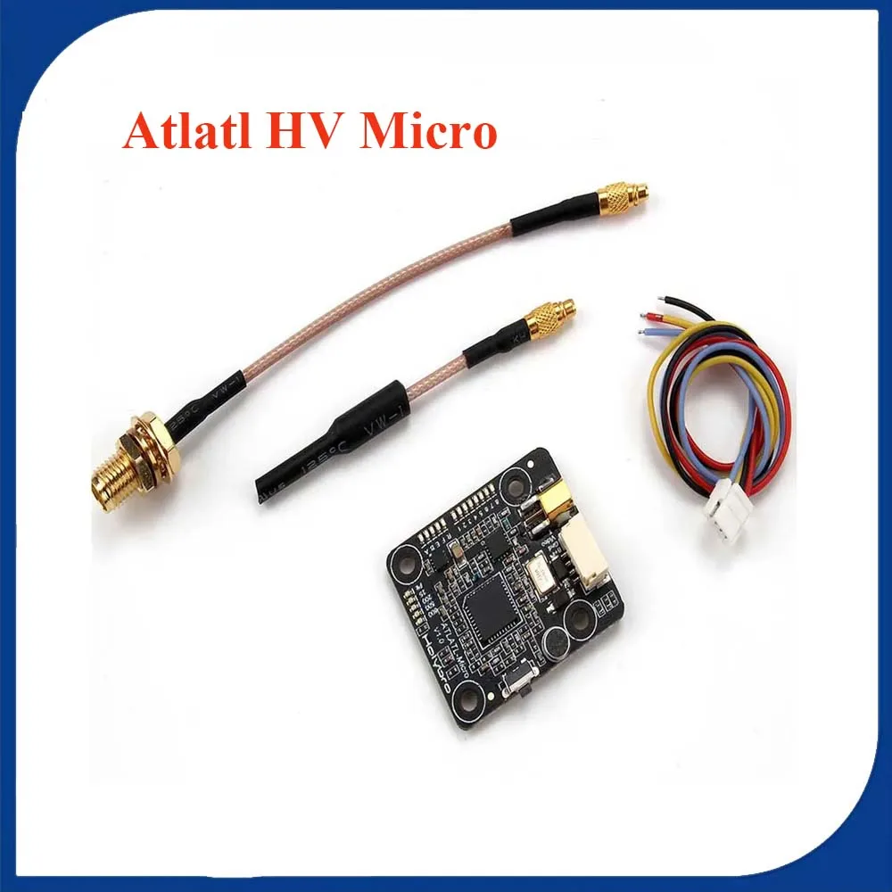 Holybro Atlatl HV Micro 5.8G FPV Video Transmitter VTX 2-4S Lipo 0.5 / 25/200/500/800mW 40CH for FPV RC Multirotor Drone
Holybro Atlatl HV Micro 5.8G FPV Video Transmitter VTX 2-4S Lipo 0.5 / 25/200/500/800mW 40CH for FPV RC Multirotor Drone
