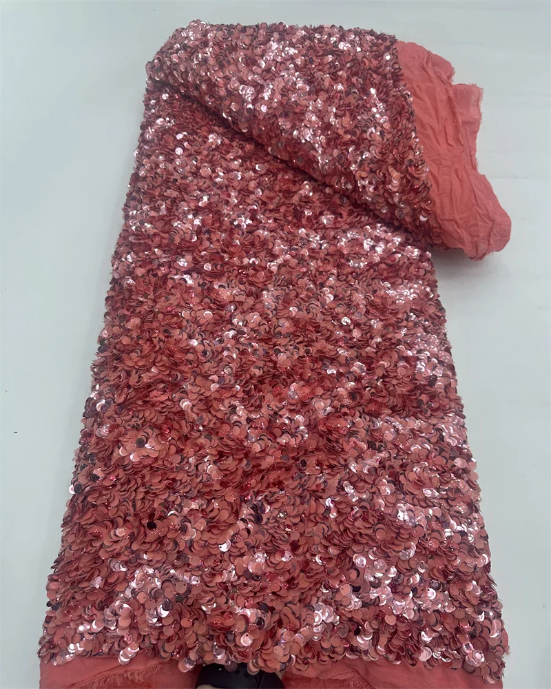 Luxury Beads Lace African 2025 High Quality 5 Yards Handmade beads Sequins Fabric Nigeria For Evening Party Dress
Luxury Beads Lace African 2025 High Quality 5 Yards Handmade beads Sequins Fabric Nigeria For Evening Party Dress