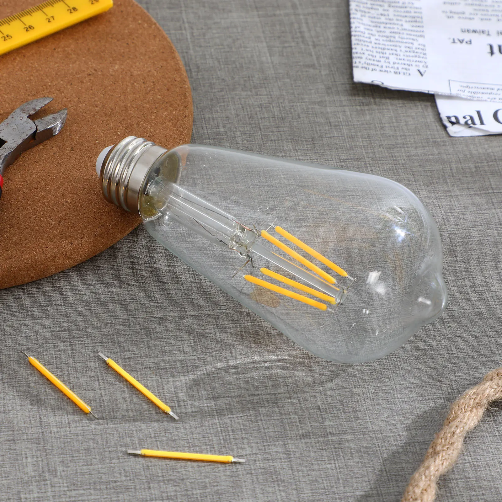 100Pcs 2700k LED Hard Filament Energy Saving Bulb Components for Home Business Hard LED Filament Bulb Part Lamp Parts
100Pcs 2700k LED Hard Filament Energy Saving Bulb Components for Home Business Hard LED Filament Bulb Part Lamp Parts