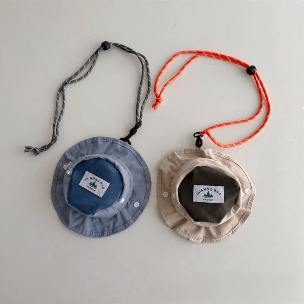 Adjustable Hat Shape Crossbody Bag Smooth Zipper Portable Children's Purse with Lanyard with Snap Button Shoulder Bag for Kids
Adjustable Hat Shape Crossbody Bag Smooth Zipper Portable Children's Purse with Lanyard with Snap Button Shoulder Bag for Kids