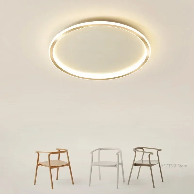 GHEUVNJ Bedroom light, simple circular ultra-thin living room ceiling light, modern study light, Nordic home warm room light
GHEUVNJ Bedroom light, simple circular ultra-thin living room ceiling light, modern study light, Nordic home warm room light