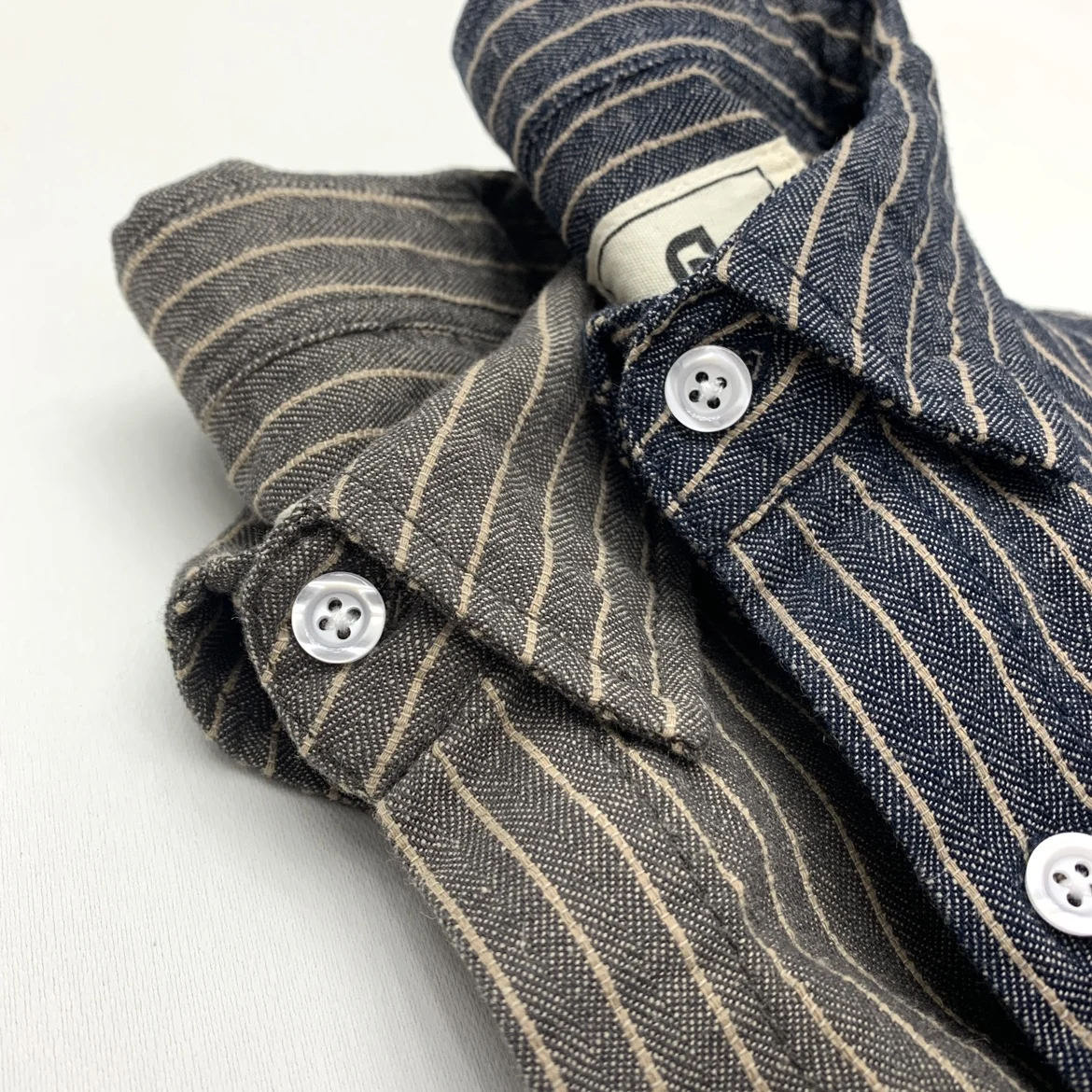 Cotton and linen striped shirt for men retro American long-sleeved loose plus-size casual shirt
Cotton and linen striped shirt for men retro American long-sleeved loose plus-size casual shirt