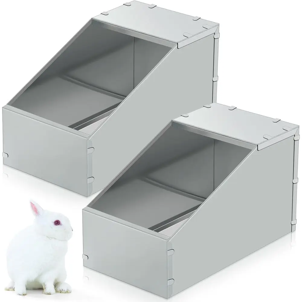 Durable Galvanized Metal Rabbit Nesting Boxes with Removable Acrylic Floor for Small Animals, Suitable for Indoor and Outdoor Us
Durable Galvanized Metal Rabbit Nesting Boxes with Removable Acrylic Floor for Small Animals, Suitable for Indoor and Outdoor Us