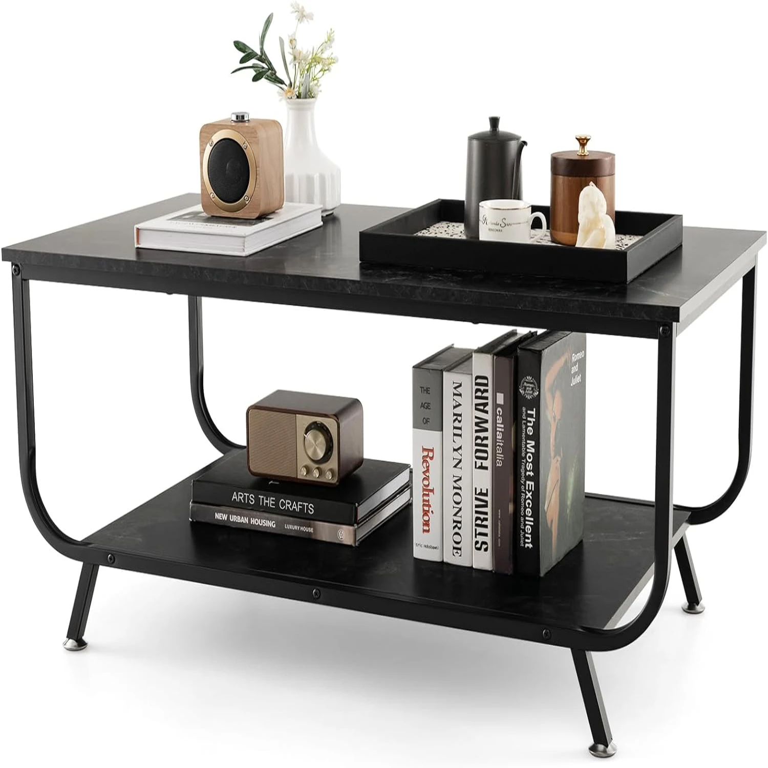 2-Tier Coffee , Rectangular Center Cocktail with Faux Marble Top and Metal Frame, , Coffee Room, Office () Furnace ignitor
2-Tier Coffee , Rectangular Center Cocktail with Faux Marble Top and Metal Frame, , Coffee Room, Office () Furnace ignitor