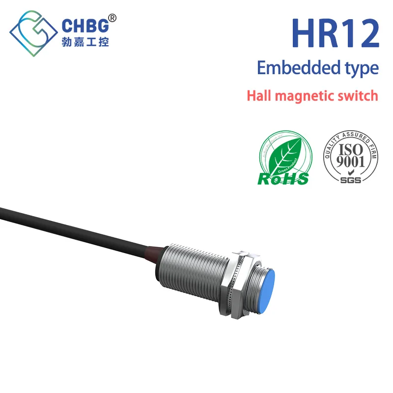 CHBG Hall Effect Magnetic Proximity Sensor Switch HR Series M12 Sensing Distance 10mm 10-30VDC NPN PNP N or S or NS Pole
CHBG Hall Effect Magnetic Proximity Sensor Switch HR Series M12 Sensing Distance 10mm 10-30VDC NPN PNP N or S or NS Pole